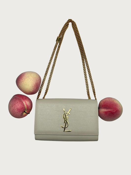 Saint Laurent kate small embossed leather shoulder bag (RRP £1550) - £25 per day